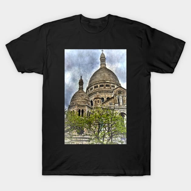 Basilica of Sacre Coeur, Montmatre Paris T-Shirt by IanWL